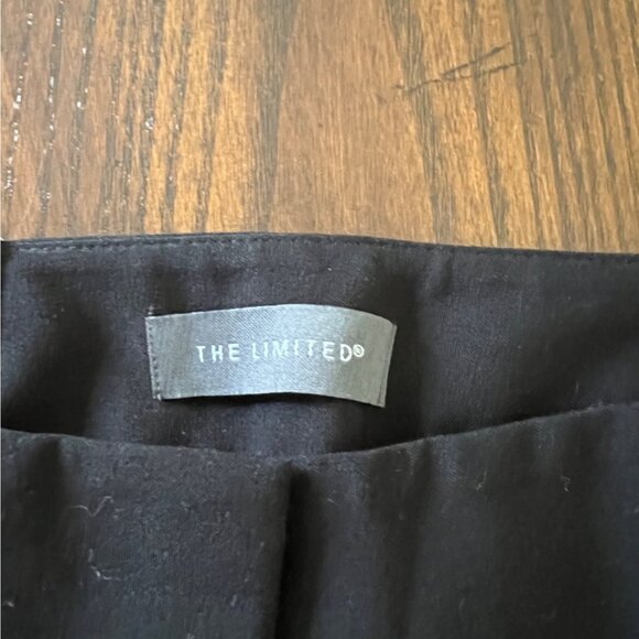 The Limited Black Flat Front Skinny Career Wear Women's Pants Straight Leg 2 NEW - Picture 4 of 10